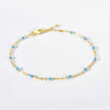 Bead 925 Sterling Silver Bracelet Bracelets - Tophatter Daily Deals