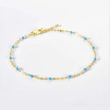 Bead 925 Sterling Silver Bracelet Bracelets - Tophatter Daily Deals