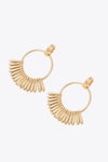 5-Pair Wholesale 18K Gold-Plated Zinc alloy Drop Earrings Earrings - Tophatter Daily Deals