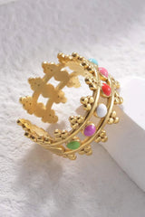 18K Gold Plated Open Ring Rings - Tophatter Daily Deals