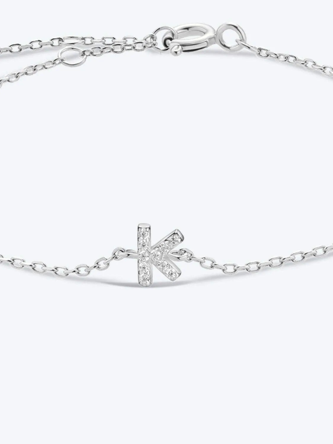 G To K Zircon 925 Sterling Silver Bracelet Bracelets - Tophatter Daily Deals