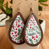 PU Teardrop Earrings Style A One Size Earrings - Tophatter Daily Deals