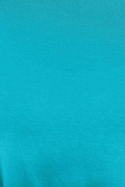 Basic Bae Full Size Round Neck Dropped Shoulder T-Shirt Women's T-Shirts - Tophatter Daily Deals