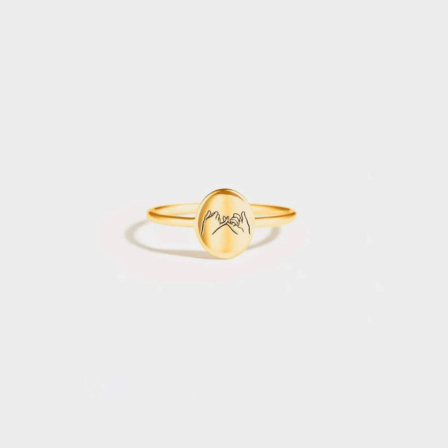 925 Sterling Silver Engraved Ring Gold Rings - Tophatter Daily Deals