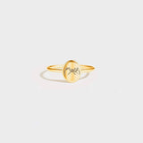 925 Sterling Silver Engraved Ring Gold Rings - Tophatter Daily Deals