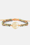 Handmade Tree Shape Beaded Copper Bracelet Gold One Size Bracelets - Tophatter Daily Deals