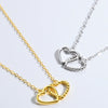 Heart Shape Spring Ring Closure Necklace Necklaces - Tophatter Daily Deals