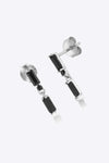 Zircon 925 Sterling Silver Drop Earrings Earrings - Tophatter Daily Deals