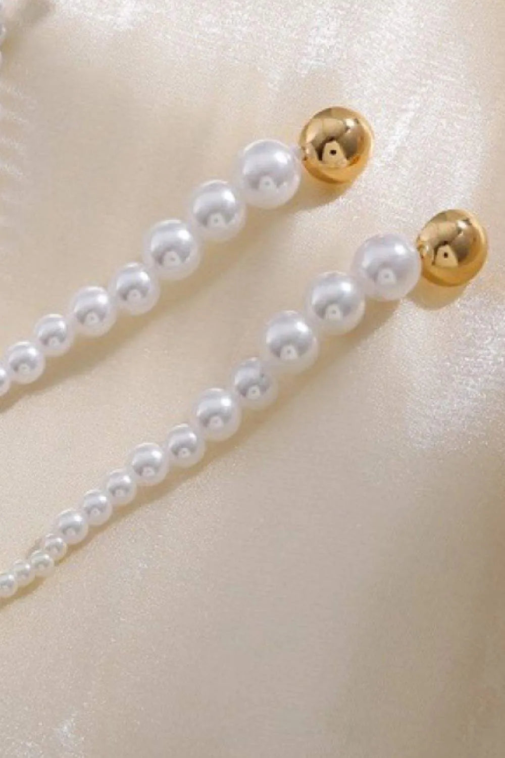 It's Your Story Pearl Earrings Earrings - Tophatter Daily Deals