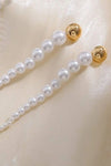 It's Your Story Pearl Earrings Earrings - Tophatter Daily Deals