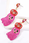 Halloween Ghost Shape Dangle Earrings Earrings - Tophatter Daily Deals