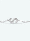 Q To U Zircon 925 Sterling Silver Bracelet Bracelets - Tophatter Daily Deals