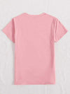 Sequin Rabbit Round Neck Short Sleeve T-Shirt Women's T-Shirts - Tophatter Daily Deals