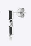 Zircon 925 Sterling Silver Drop Earrings Earrings - Tophatter Daily Deals