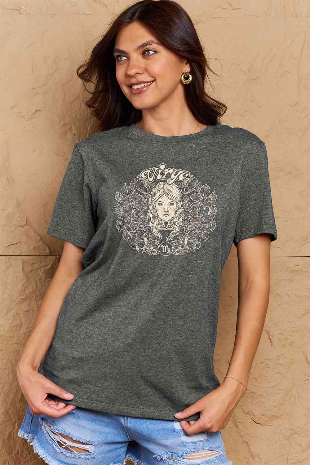 Simply Love Full Size VIRGO Graphic T-Shirt Women's T-Shirts - Tophatter Daily Deals