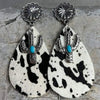 Turquoise Cactus Dangle Earrings Style E One Size Earrings - Tophatter Daily Deals