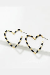 Heart Shape Dangle Earrings Earrings - Tophatter Daily Deals