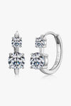 1.3 Carat Moissanite 925 Sterling Silver Earrings Moissanite - Tophatter Daily Deals