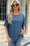 Round Neck Half Sleeve T-Shirt Women's T-Shirts - Tophatter Daily Deals