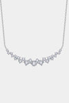 1.64 Carat Moissanite 925 Sterling Silver Necklace Moissanite - Tophatter Daily Deals