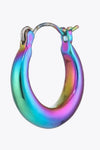 Darling Heart Multicolored Huggie Earrings Earrings - Tophatter Daily Deals
