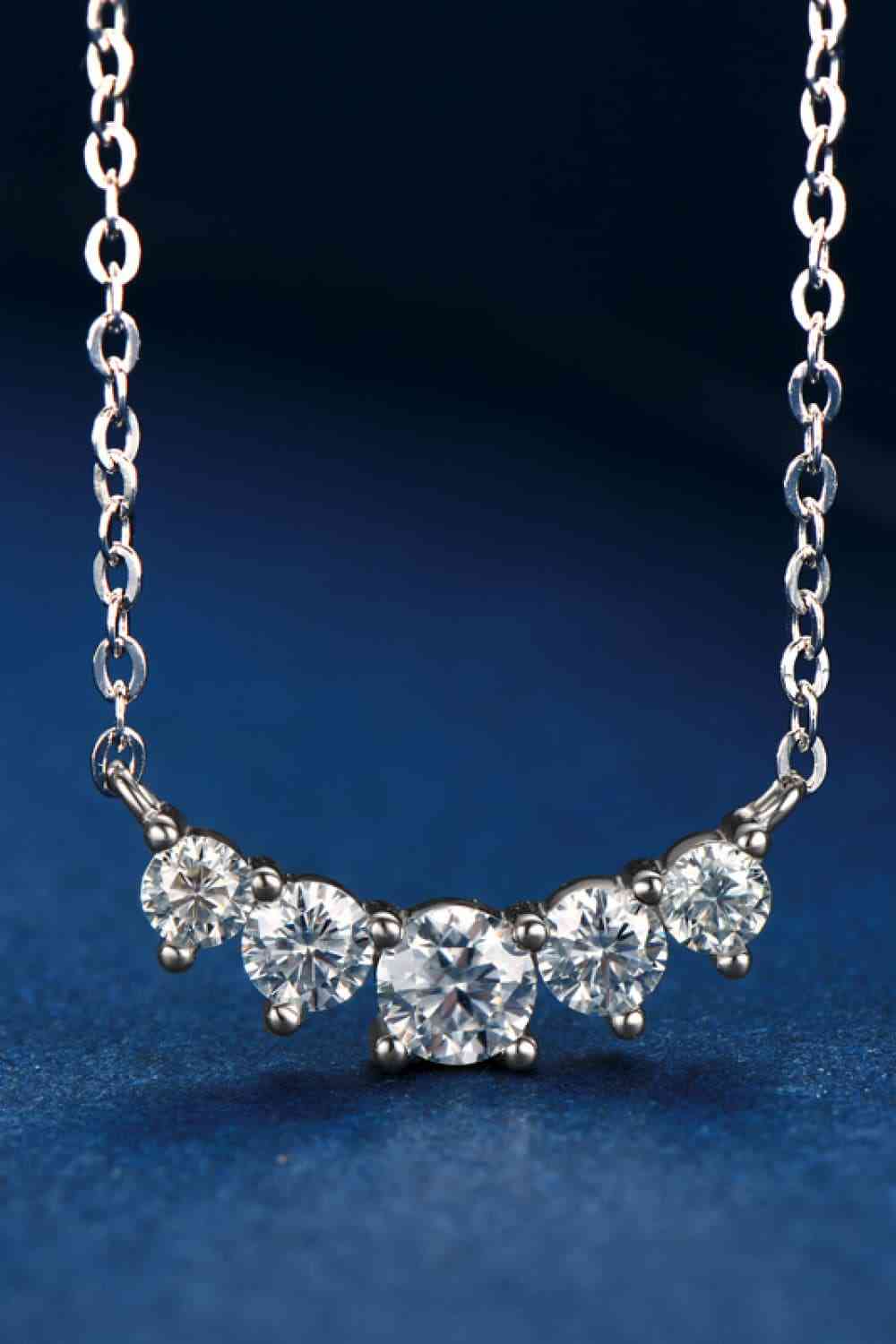 Moissanite Pendant Necklace Moissanite - Tophatter Daily Deals