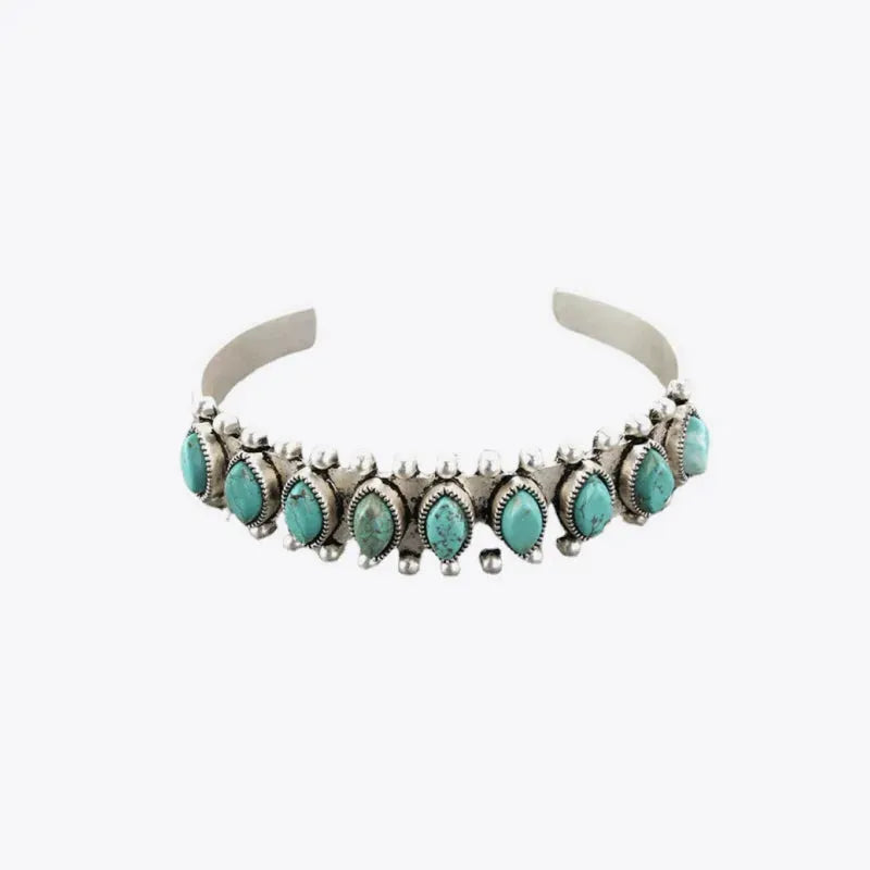 Turquoise Open Bracelet Bracelets - Tophatter Daily Deals