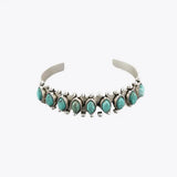 Turquoise Open Bracelet Bracelets - Tophatter Daily Deals