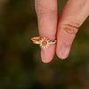 Sun Shape 18K Gold-Plated Ring Rings - Tophatter Daily Deals