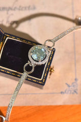 2 Carat Moissanite Platinum-Plated Bracelet Moissanite - Tophatter Daily Deals