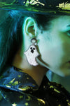 Ghost Shape Beaded Dangle Earrings Earrings - Tophatter Daily Deals