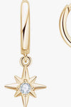 Moissanite Star Drop Earrings Moissanite - Tophatter Daily Deals