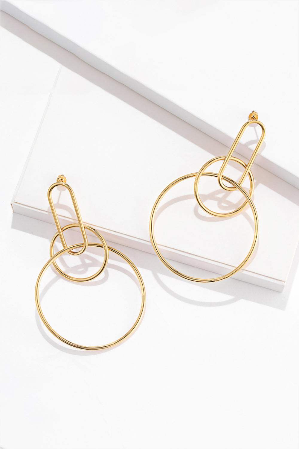 Speak For Yourself Link Hoop Earrings Earrings - Tophatter Daily Deals