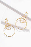 Speak For Yourself Link Hoop Earrings Earrings - Tophatter Daily Deals