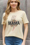 Simply Love Full Size MAMA Graphic Cotton Tee Ivory Women's T-Shirts - Tophatter Daily Deals