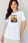 Simply Love Full Size Graphic T-Shirt Bleach Women's T-Shirts - Tophatter Daily Deals