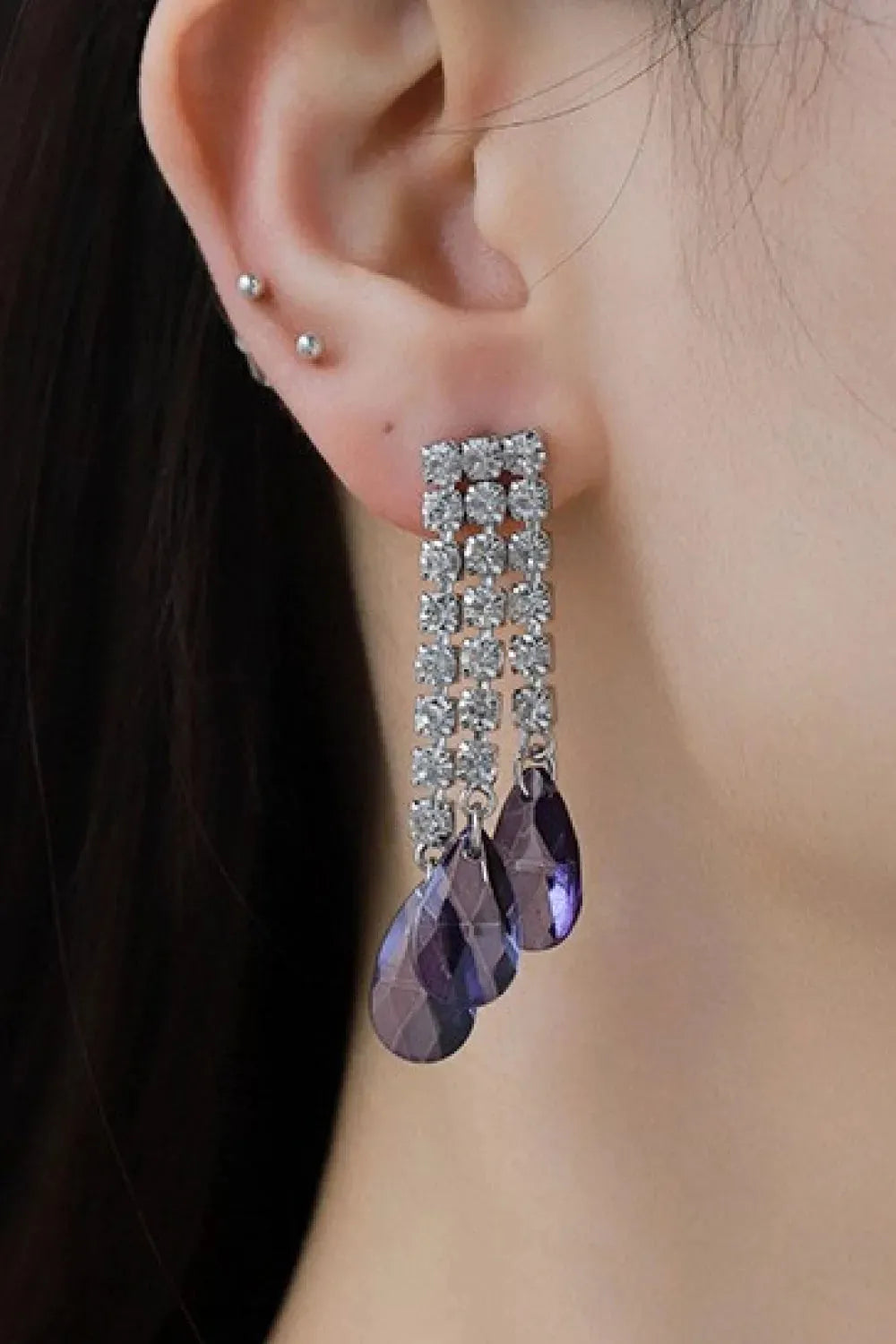 Whenever You Smile Fringe Dangle Earrings Earrings - Tophatter Daily Deals