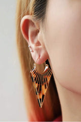 Alloy Geometric Earrings Earrings - Tophatter Daily Deals