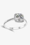 1 Carat Moissanite Zircon Ring Moissanite - Tophatter Daily Deals