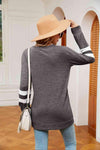 Round Neck Long Sleeve Top Women's T-Shirts - Tophatter Daily Deals