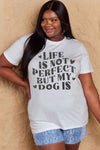 Simply Love Full Size Dog Slogan Graphic Cotton T-Shirt Women's T-Shirts - Tophatter Daily Deals