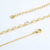 Inlaid Zircon 925 Sterling Silver Necklace Necklaces - Tophatter Daily Deals