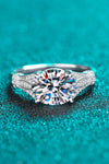 Unpredictable Day 3 Carat Moissanite Ring Moissanite - Tophatter Daily Deals