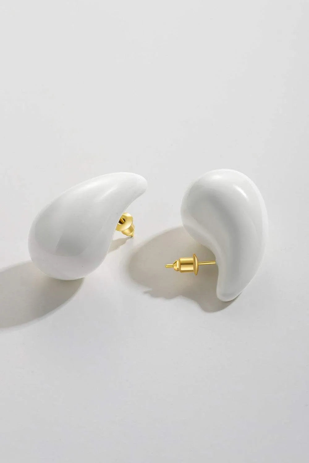 Big Size Water Drop Brass Earrings Earrings - Tophatter Daily Deals