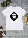 Graphic Round Neck Short Sleeve T-Shirt Women's T-Shirts - Tophatter Daily Deals