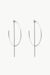 C-Hoop Stainless Steel Earrings Earrings - Tophatter Daily Deals