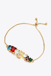 A to J Zircon Bracelet Bracelets - Tophatter Daily Deals