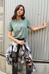 Simply Love Full Size ROCK & ROLL Short Sleeve T-Shirt Women's T-Shirts - Tophatter Daily Deals