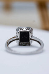 Platinum-Plated Agate Ring Rings - Tophatter Daily Deals