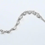 Inlaid Zircon 925 Sterling Silver Necklace Necklaces - Tophatter Daily Deals